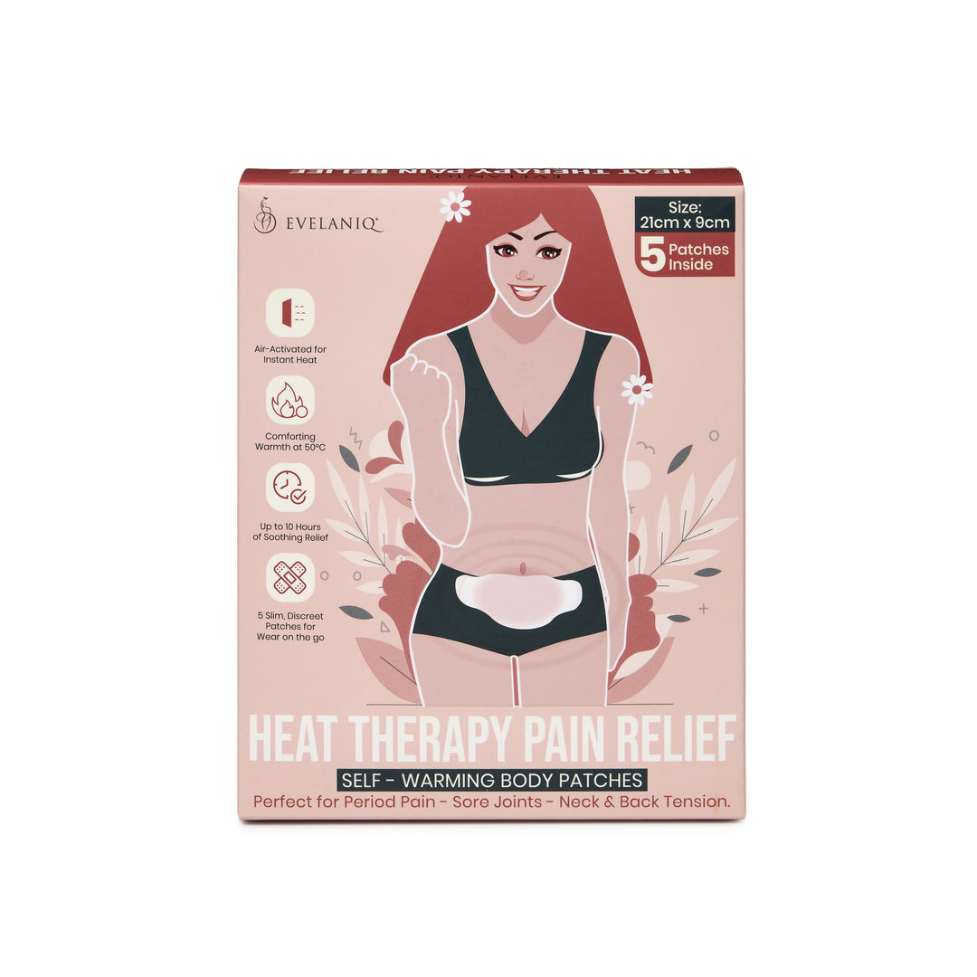 Heat Therapy Pain Relief Patches (5-Pack)
