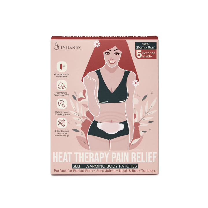 Heat Therapy Pain Relief Patches (5-Pack)