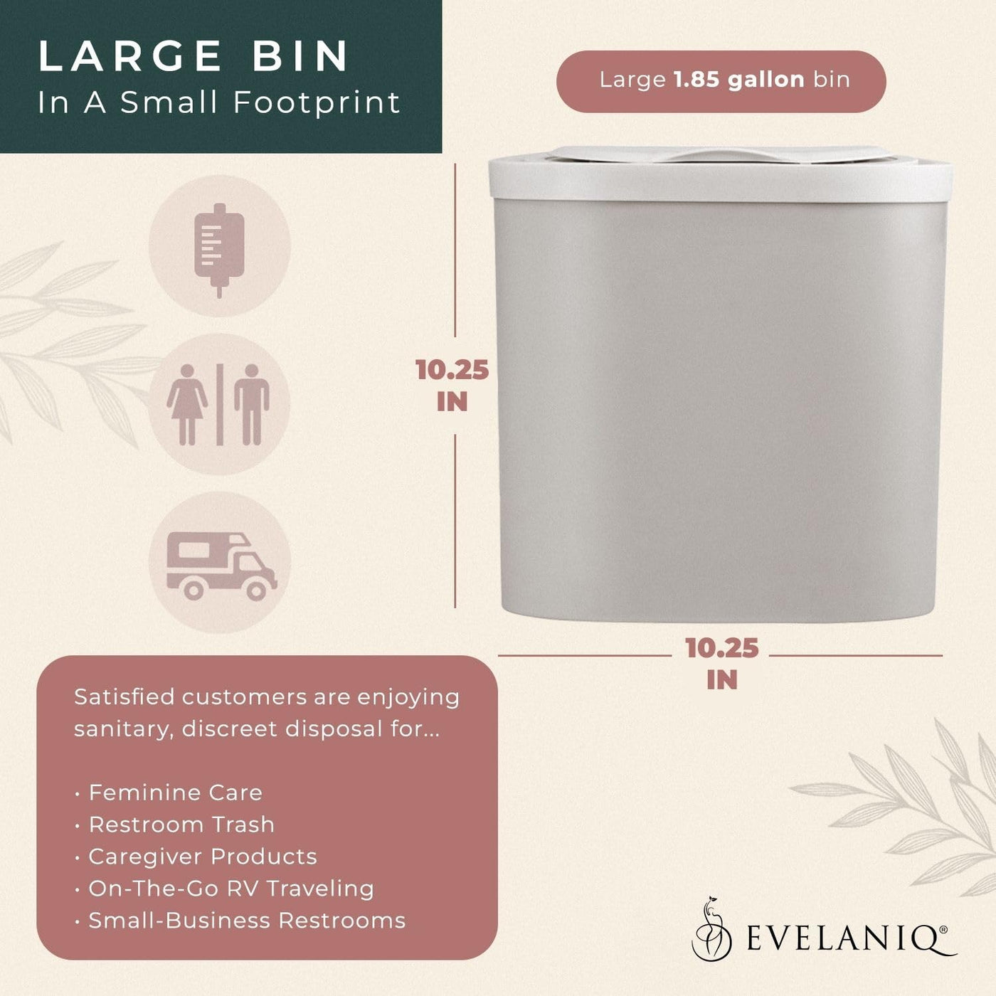 **SOLD OUT! - PRE ORDER NOW FOR MID MARCH DISPATCH -  EVELANIQ SANITARY UNIT - STARTER PACK