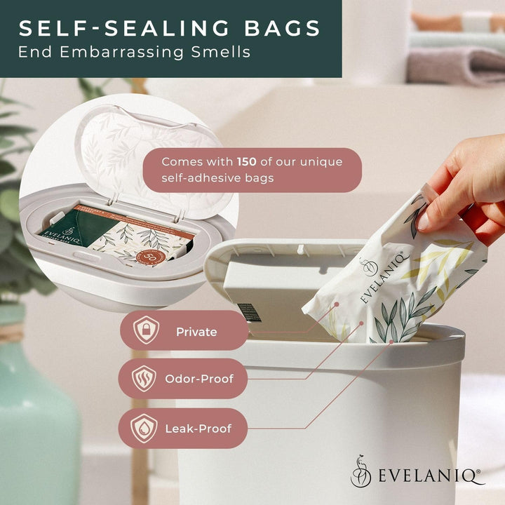 Starter Pack - 1x Evelaniq Sanitary Unit includes 3 boxes of 50 re-fills