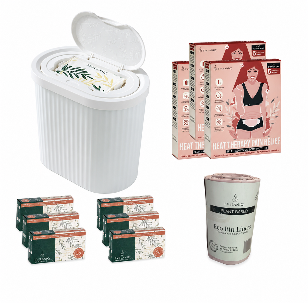 The Comfort & Care Bundle - Starter Pack + Heat Pack + Re-Fill Pack + Bin Liners Roll