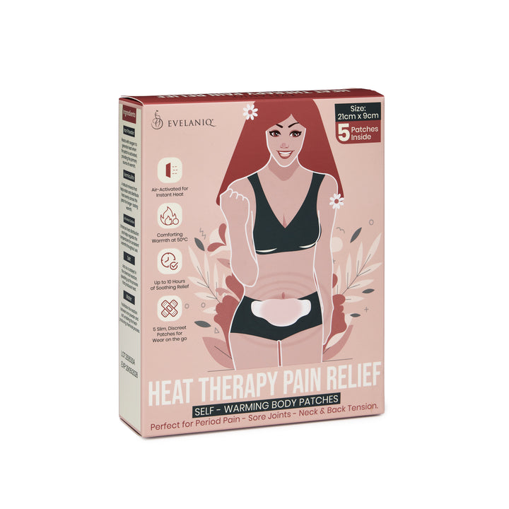 Heat Therapy Pain Relief Patches (5-Pack)
