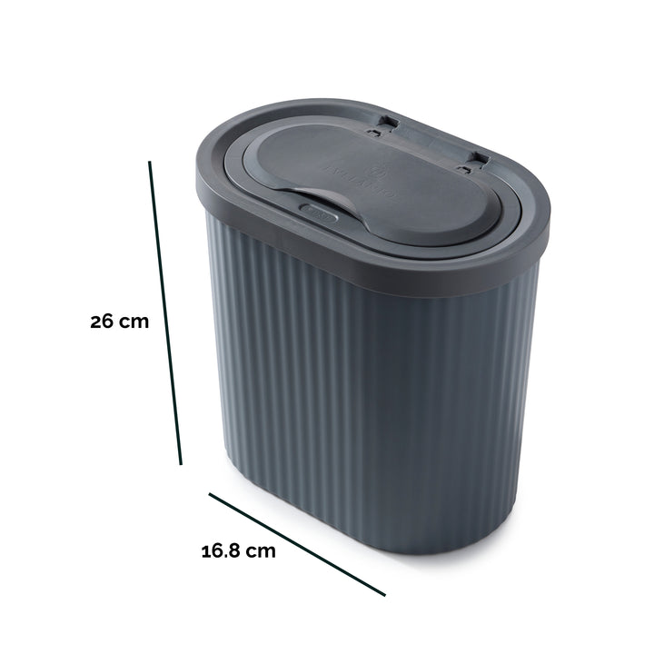 BACK IN STOCK!!  Starter Pack - 1x Evelaniq Sanitary Unit (Dark Grey) Includes 3 x 50 boxes of Re-fills.