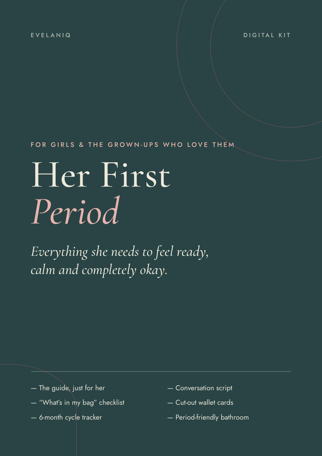 Her First Period – Digital Kit Evelaniq