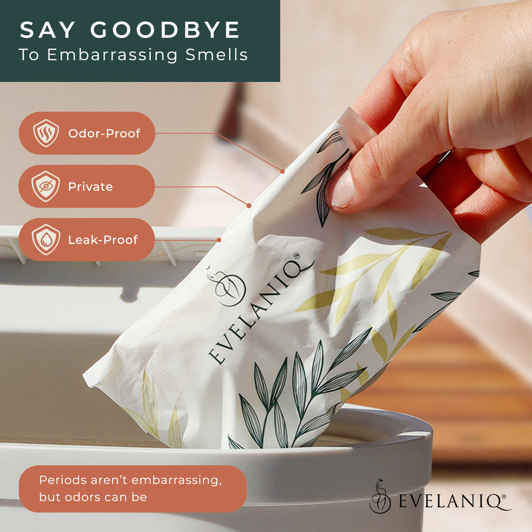 150 Bio-Degradable Sanitary Bags - 3 Boxes of 50