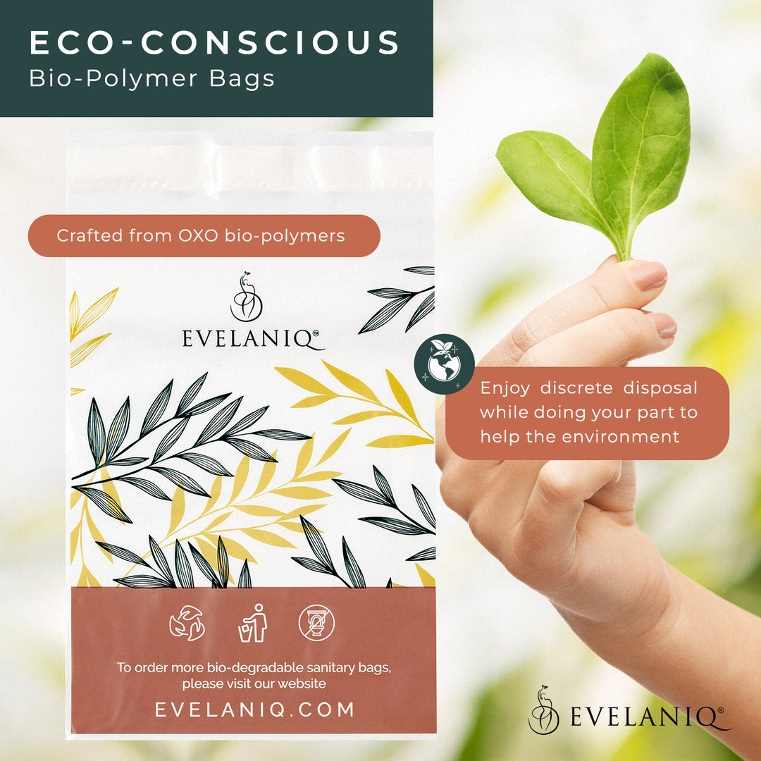 150 Bio-Degradable Sanitary Bags - 3 Boxes of 50