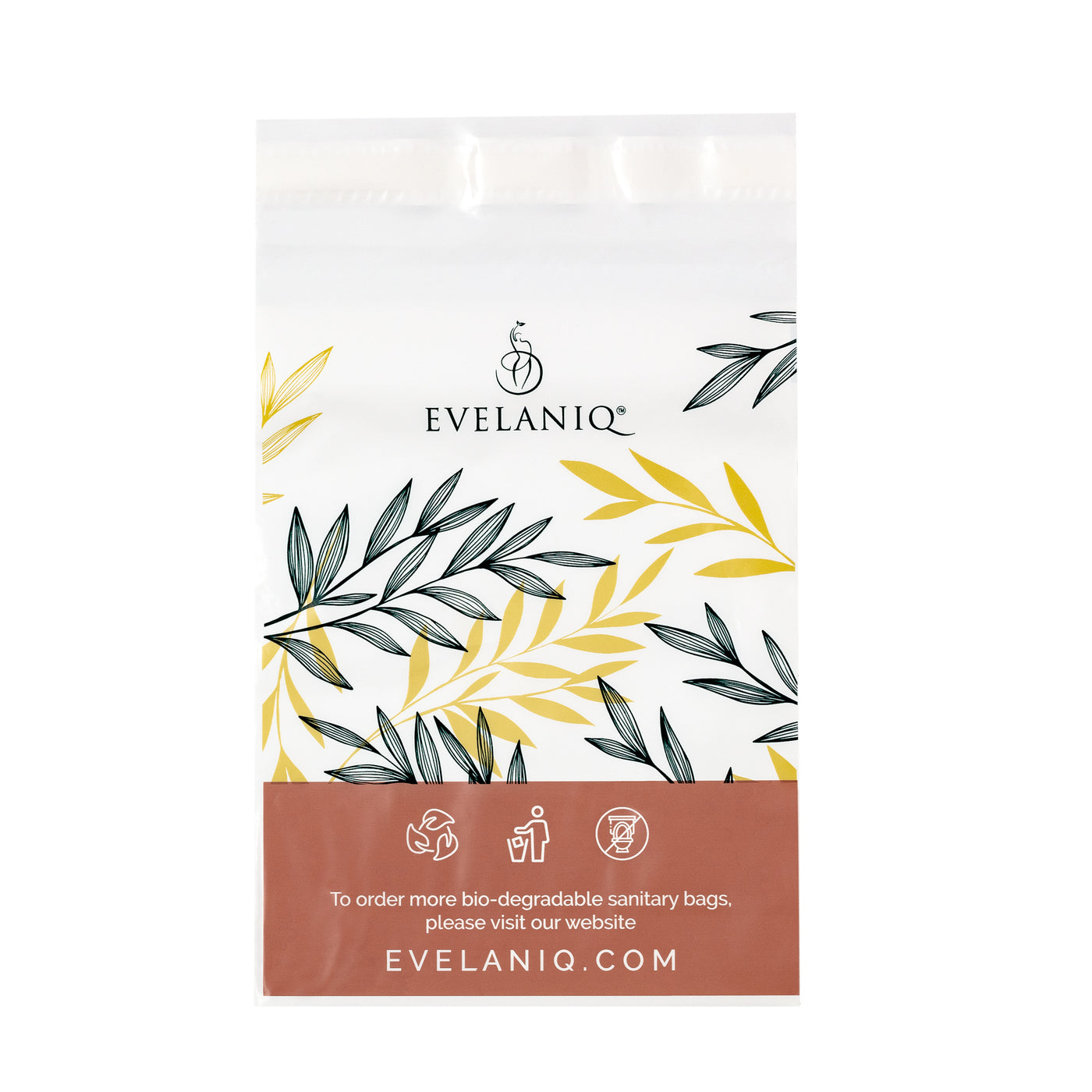 BIO-DEGRADABLE SANITARY BAGS - 3 Boxes of 50